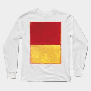 mark rothko - mark rothko red and yellow Long Sleeve T-Shirt